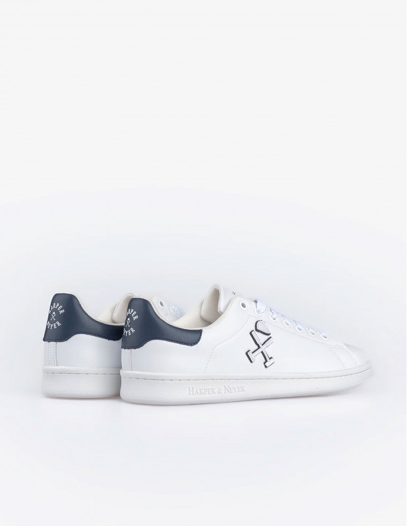 Sneaker Harper Casual Blanca - Harper & Neyer