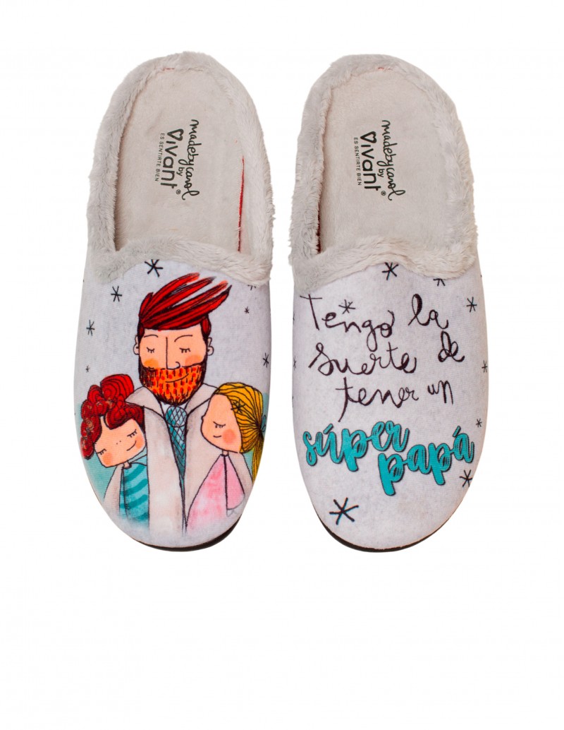 VIVANT Zapatilla Casa Súper Papá Gris