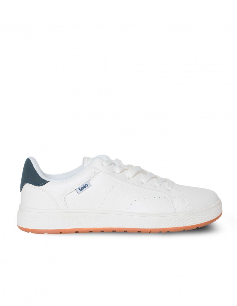LOIS Zapatillas Casual Clásicas Blancas