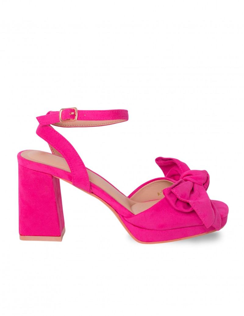 Sandalia Fiesta Lazo Fucsia