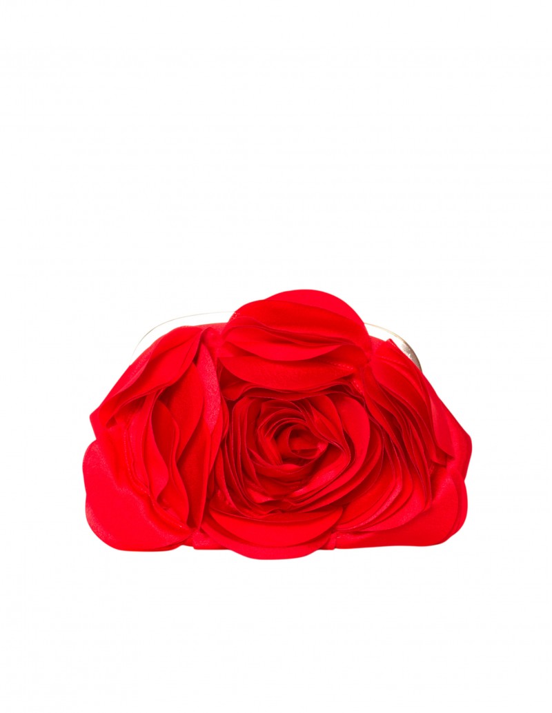 Bolso Fiesta Flor Rojo