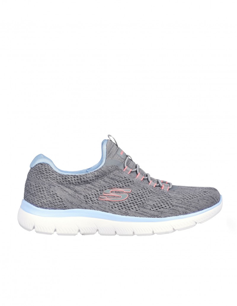 SKECHERS Zapatilla Summits - Fun Flair Gris