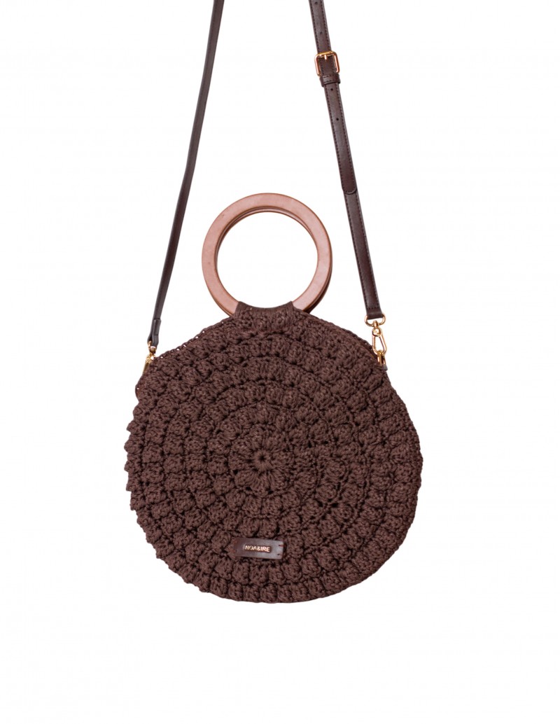 Bolso Punto Redondo Asas Madera 2