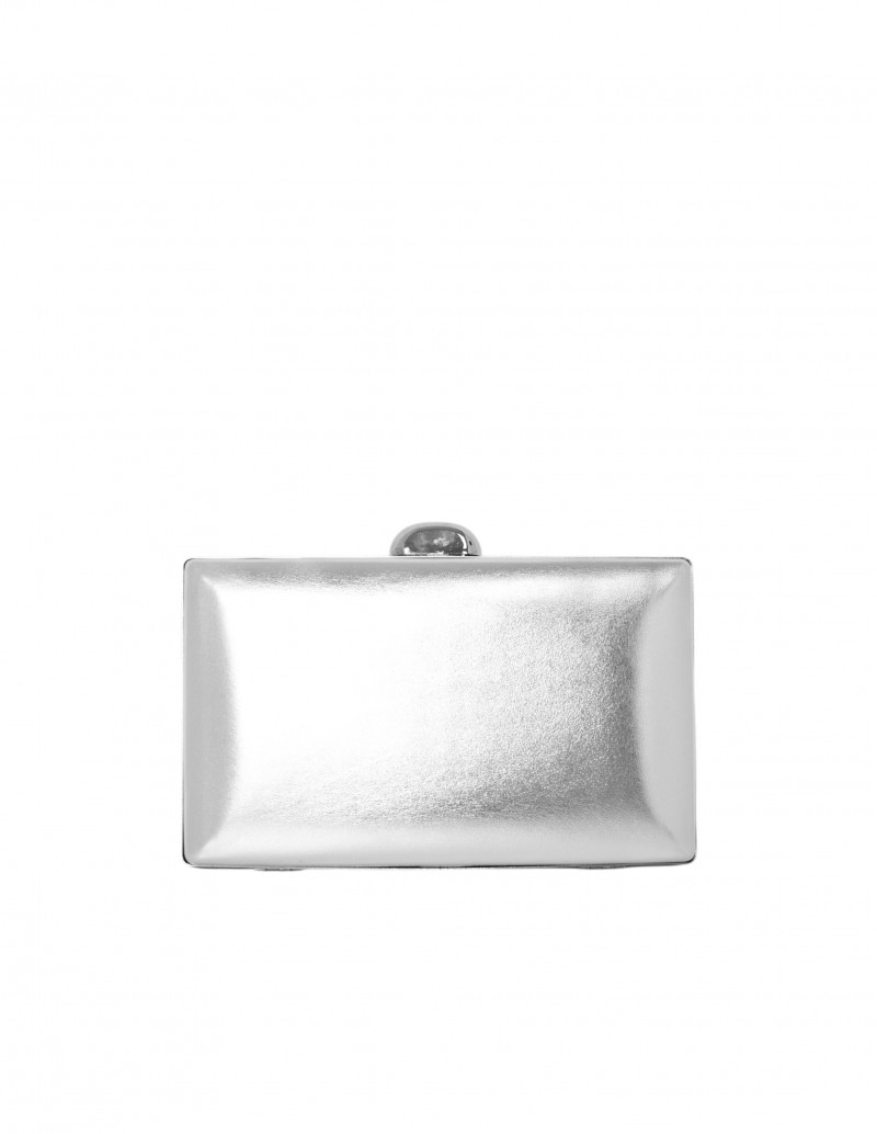 Bolso Clutch Fiesta Plateado