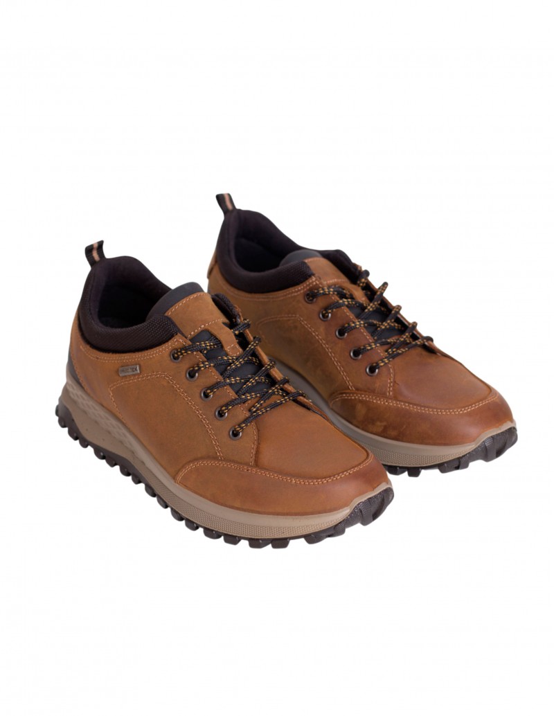 IMAC Zapato Impermeable Deportivo Marrón 2