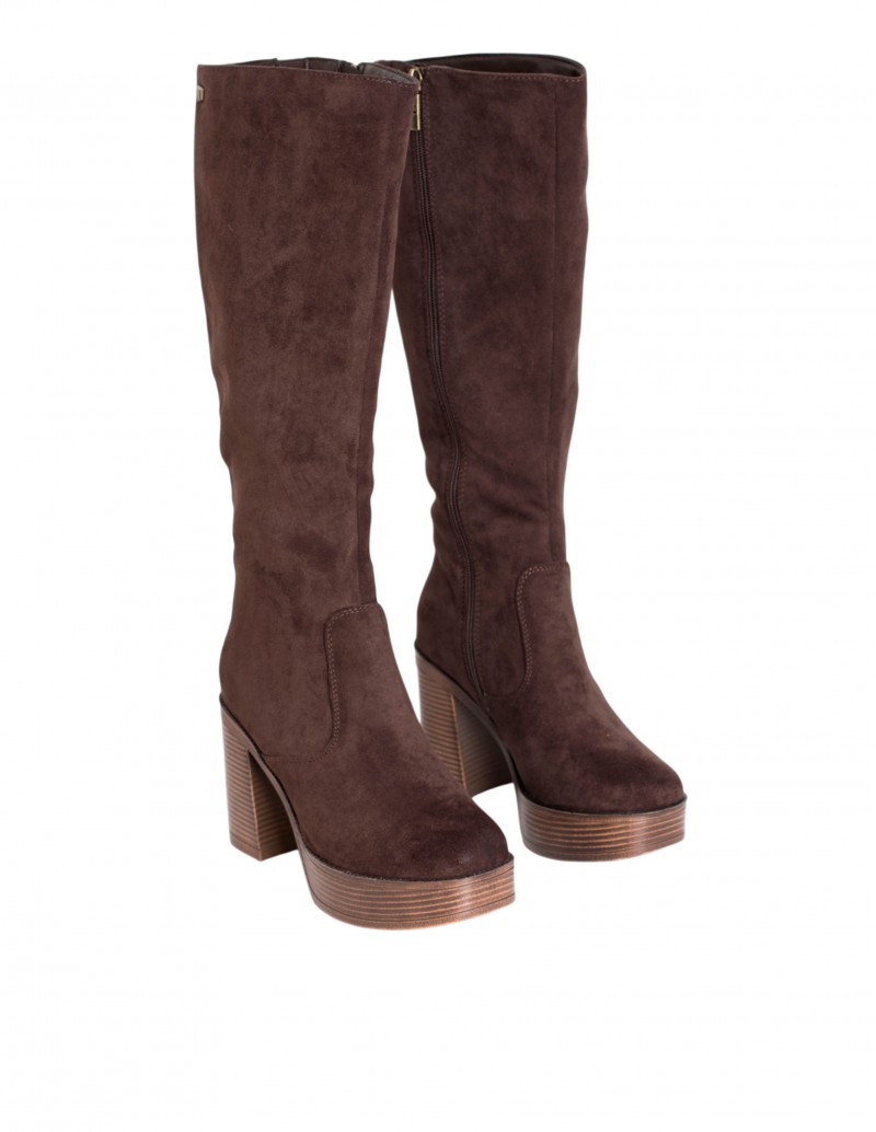 botas caña alta efecto ante