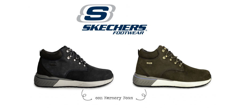 botas skechers hombre