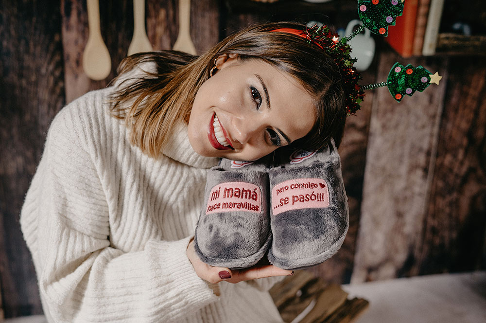 idea regalo navidad zapatillas divertidas