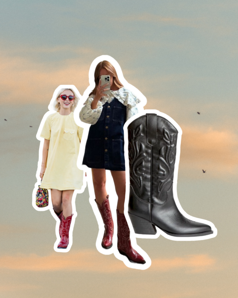 outfit botas camperas con vestido