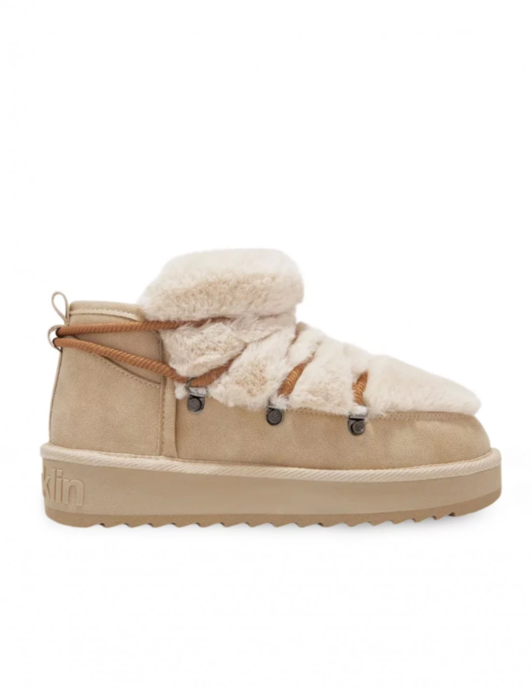 dfranklin botas australianas bajas beige