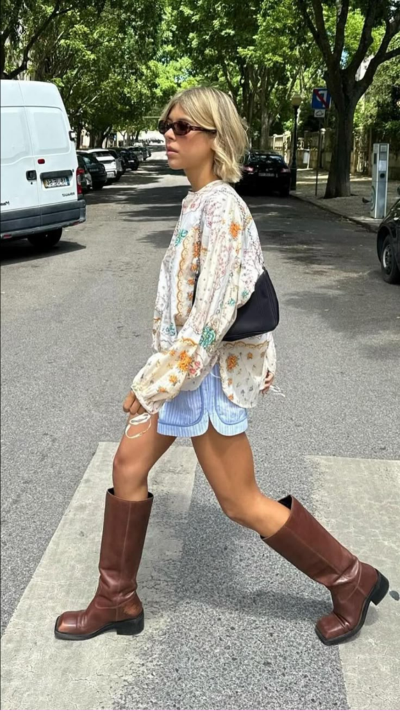 look verano botas marrones