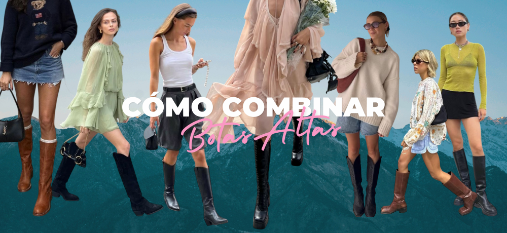 portada collage combinar botas altas