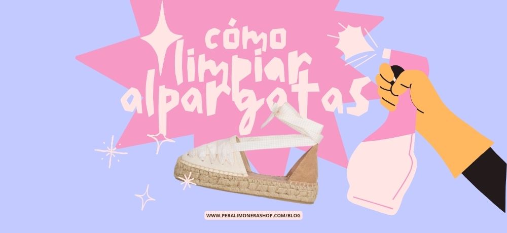 cómo limpiar alpargatas